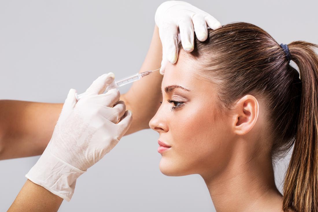 woman-having-botox-injection-on-forehead